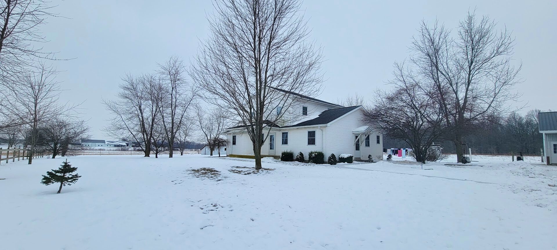 House view at 4386 E 300 S Monroe Indiana auction